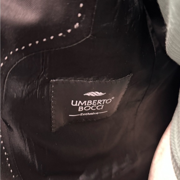 Umberto Bocci Men's Classic Black Blazer - Picture 9 of 11